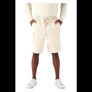 Zuda Men's Swim Utility Short with Cargo Pocket Sand - Regular